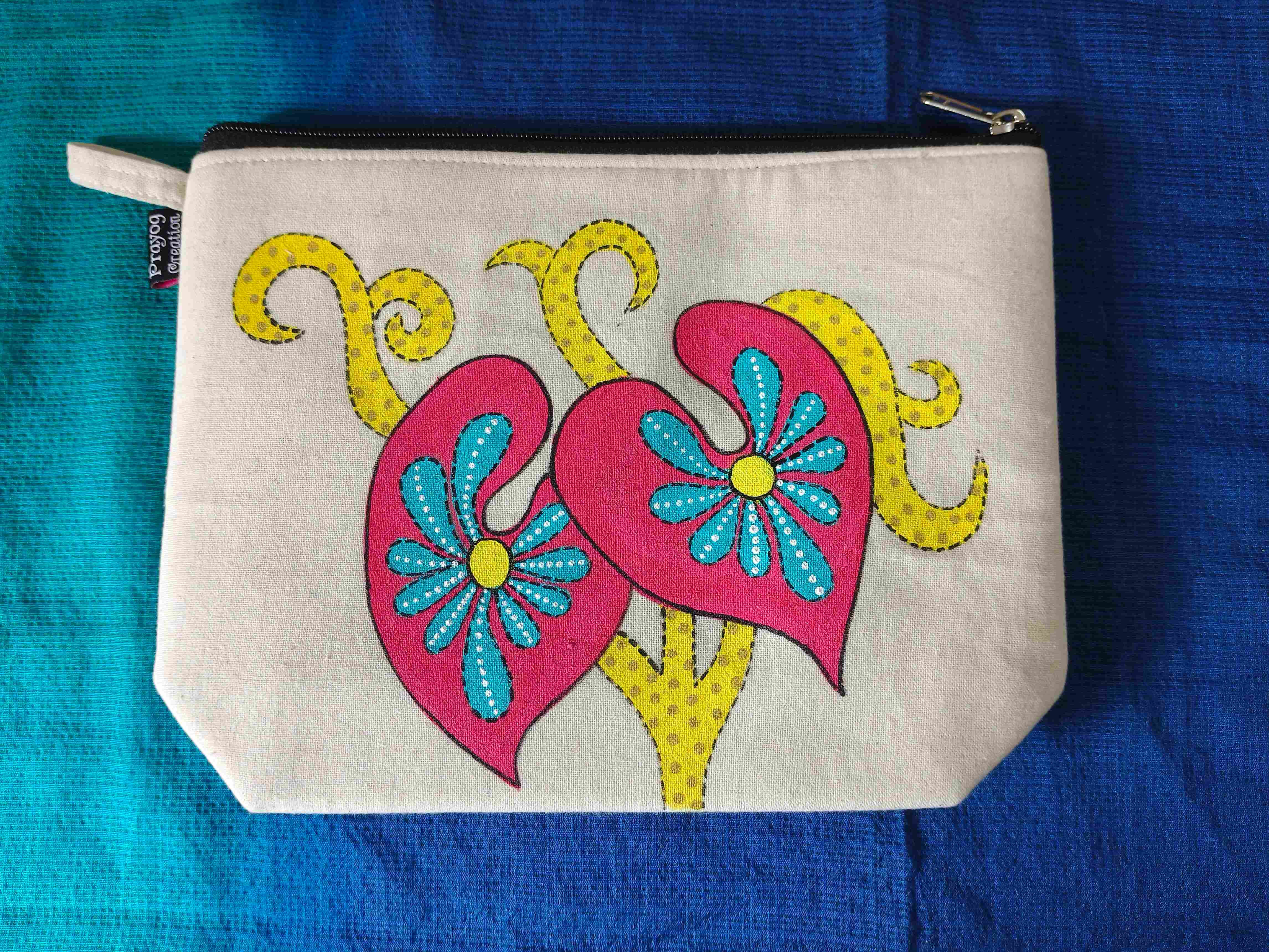 Handpainted Pouch